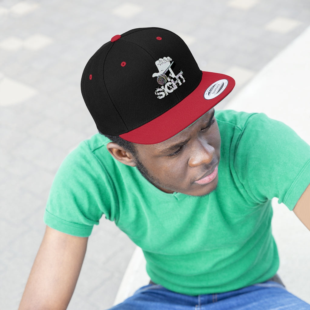 On Sight Flat Bill Hat