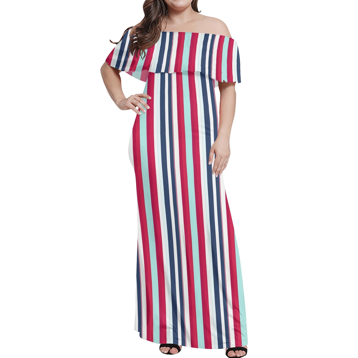 Women's Off-shoulder Long Dress