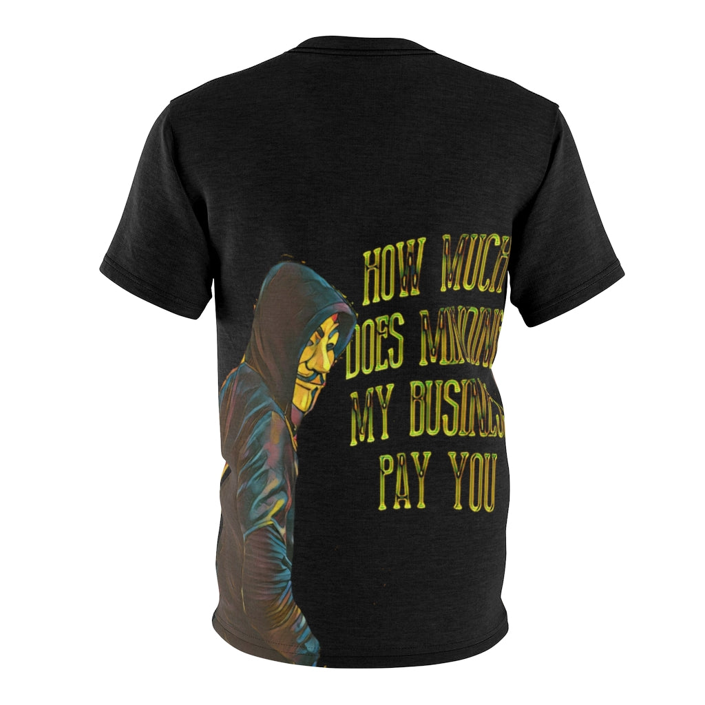 Mind your business AOP Cut & Sew Tee