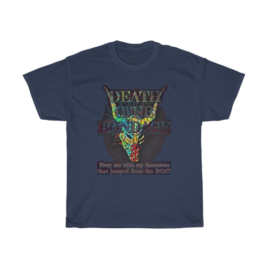 Men's Death Over Bondage Heavy Cotton Tee