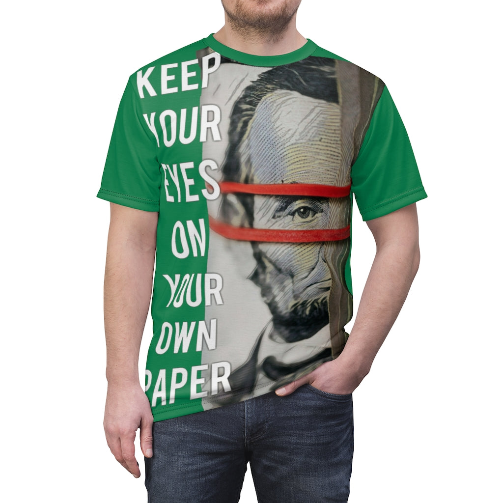 Keep your Eyed on your OWN Paper Cut & Sew Tee