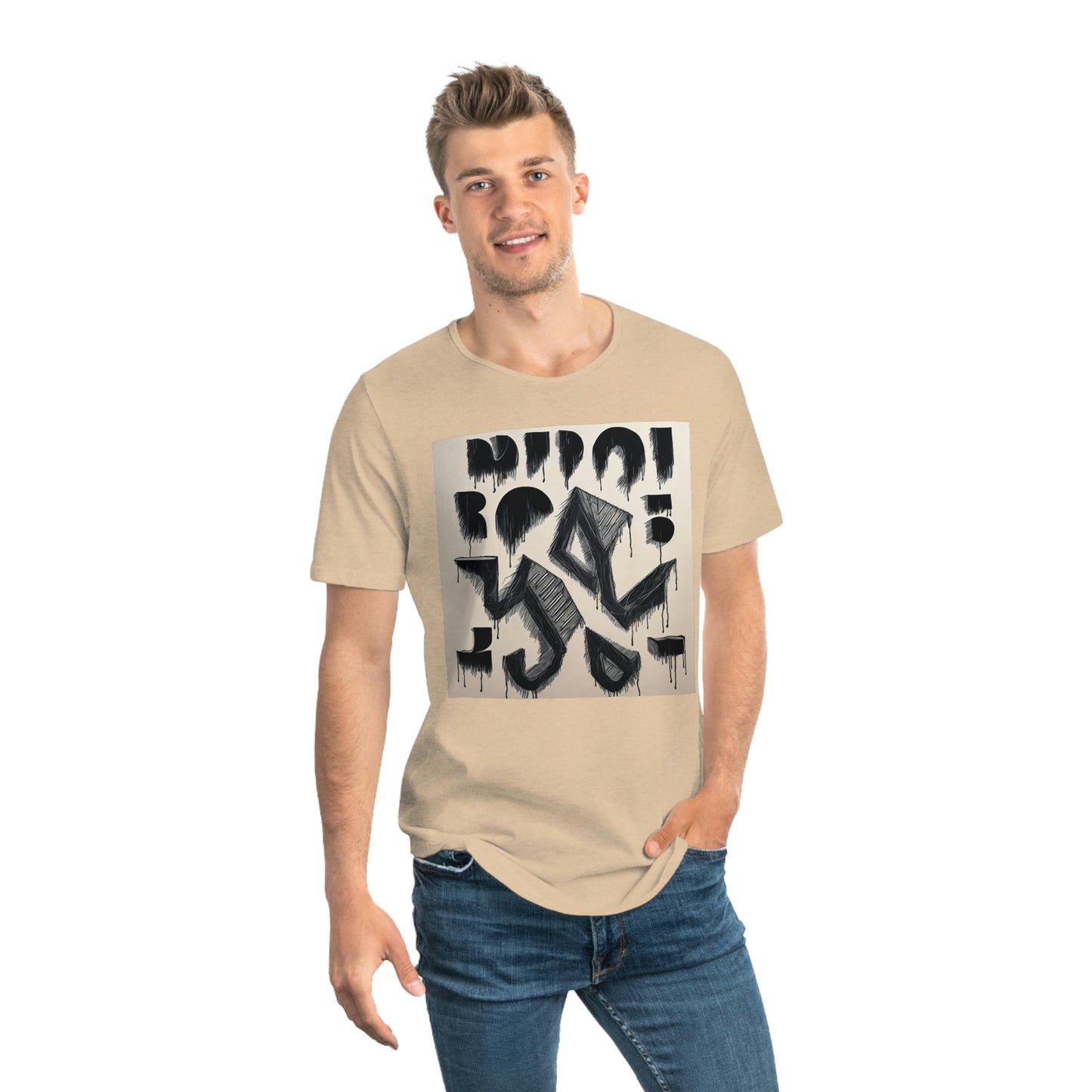 Men's Jersey Curved Hem Tee