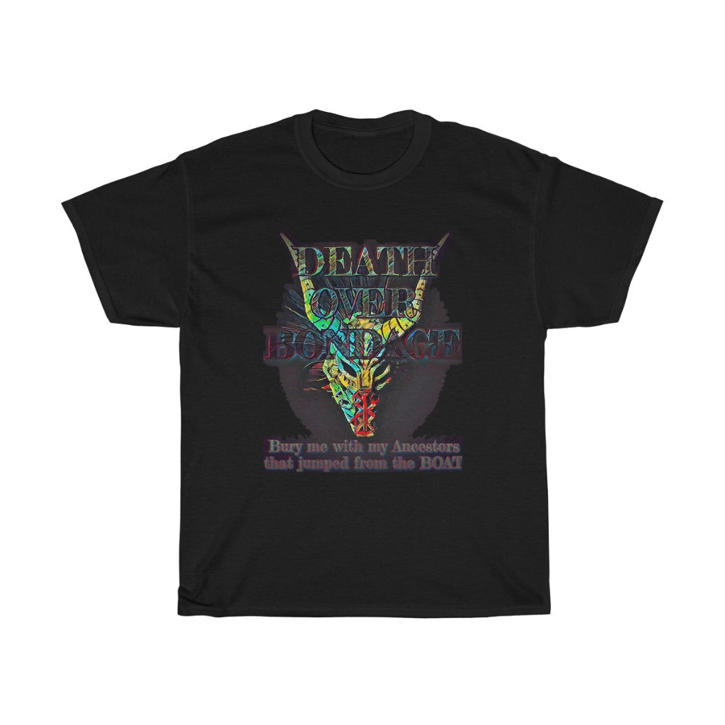 Men's Death Over Bondage Heavy Cotton Tee