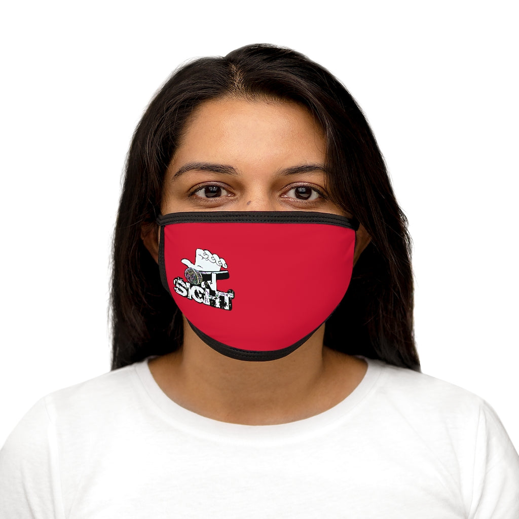 On Sight Mixed-Fabric Face Mask