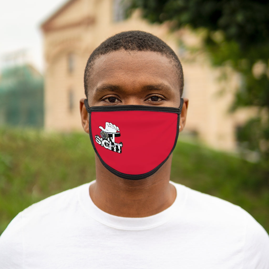 On Sight Mixed-Fabric Face Mask
