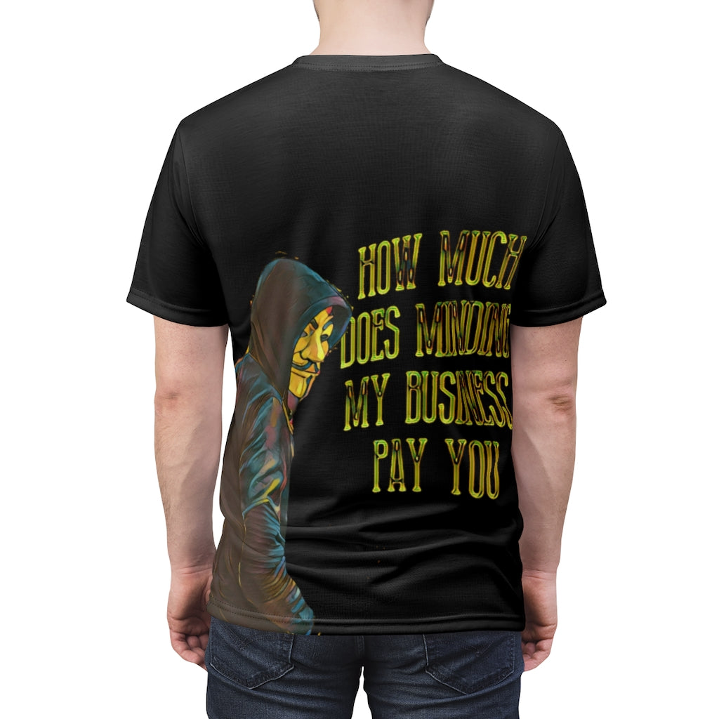 Mind your business AOP Cut & Sew Tee