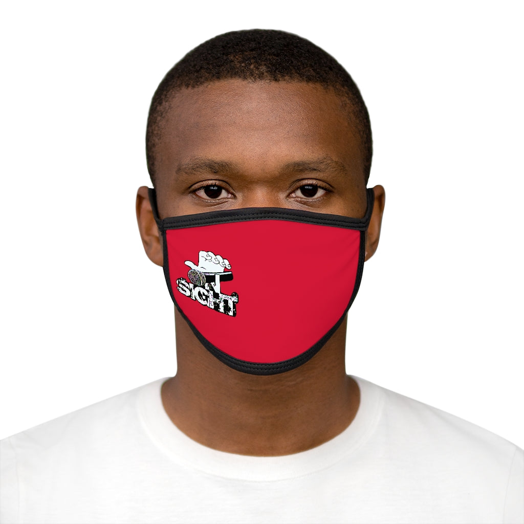 On Sight Mixed-Fabric Face Mask