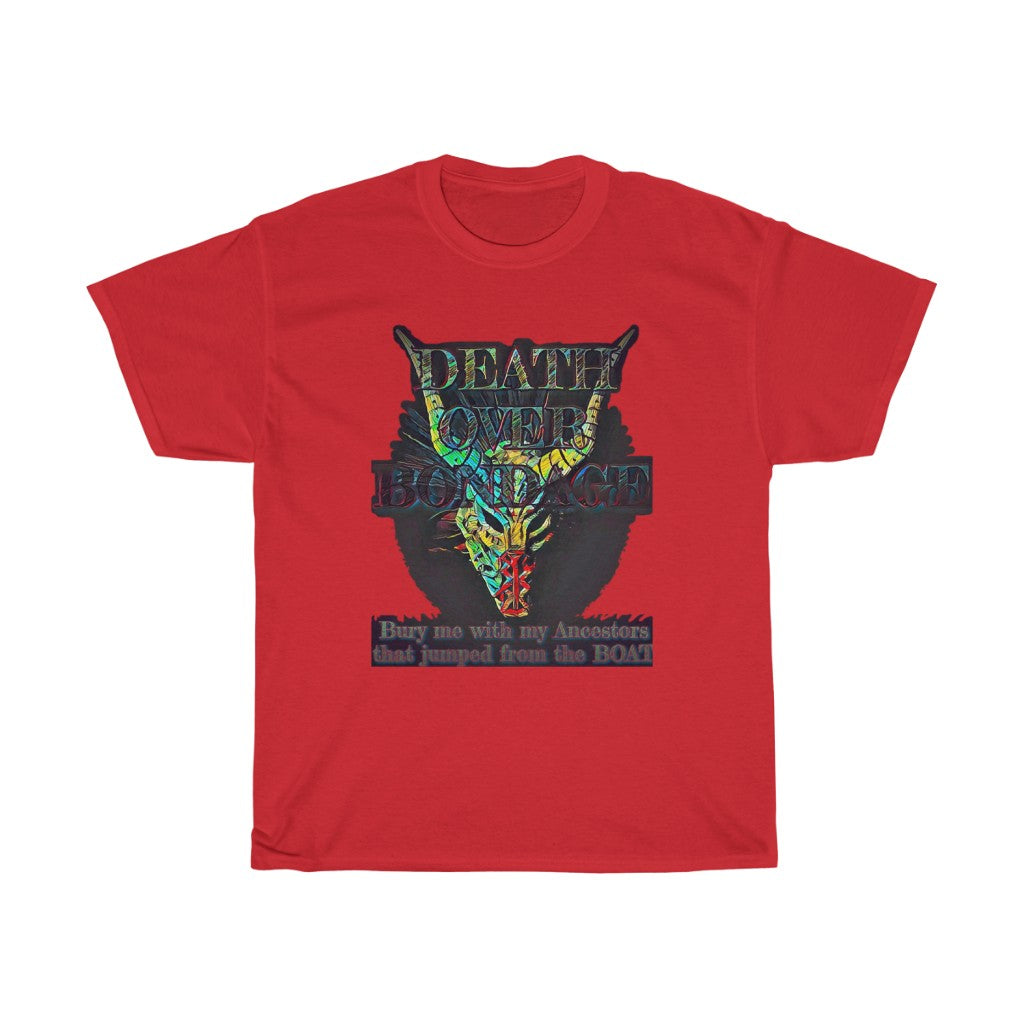 Men's Death Over Bondage Heavy Cotton Tee