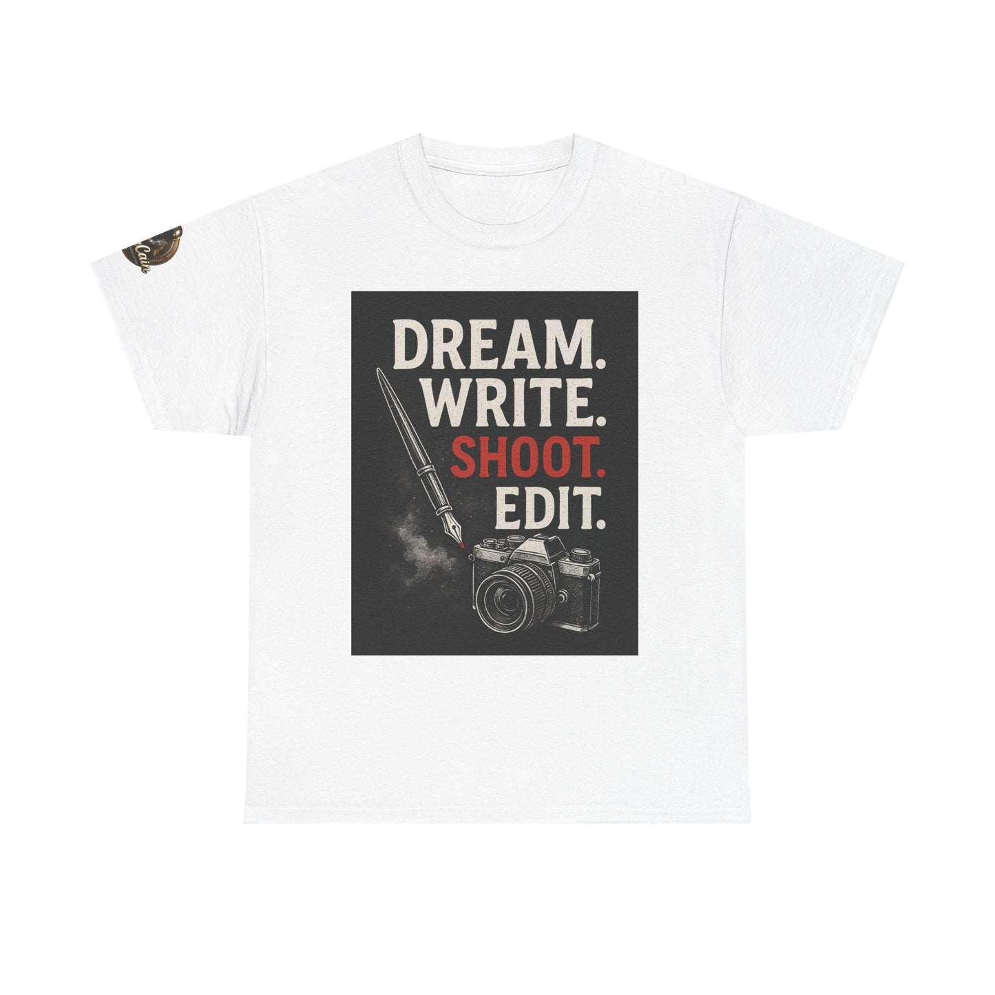Copy of Creative Inspiration Unisex Heavy Cotton Tee - Dream. Write. Shoot. Edit.