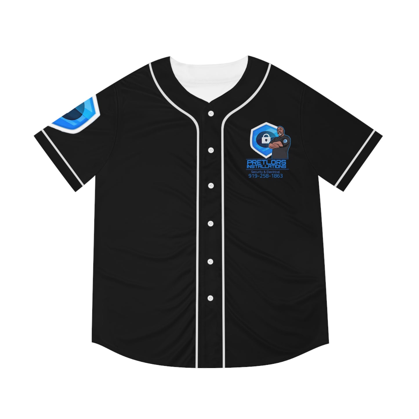 Pretlor Men's Baseball Jersey (AOP)