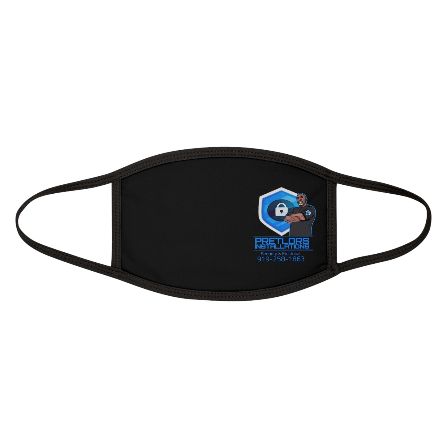 Pretlor Mixed-Fabric Face Mask