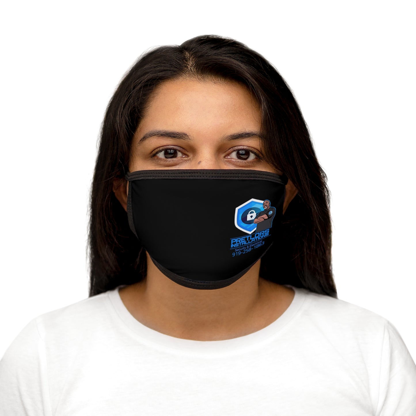 Pretlor Mixed-Fabric Face Mask