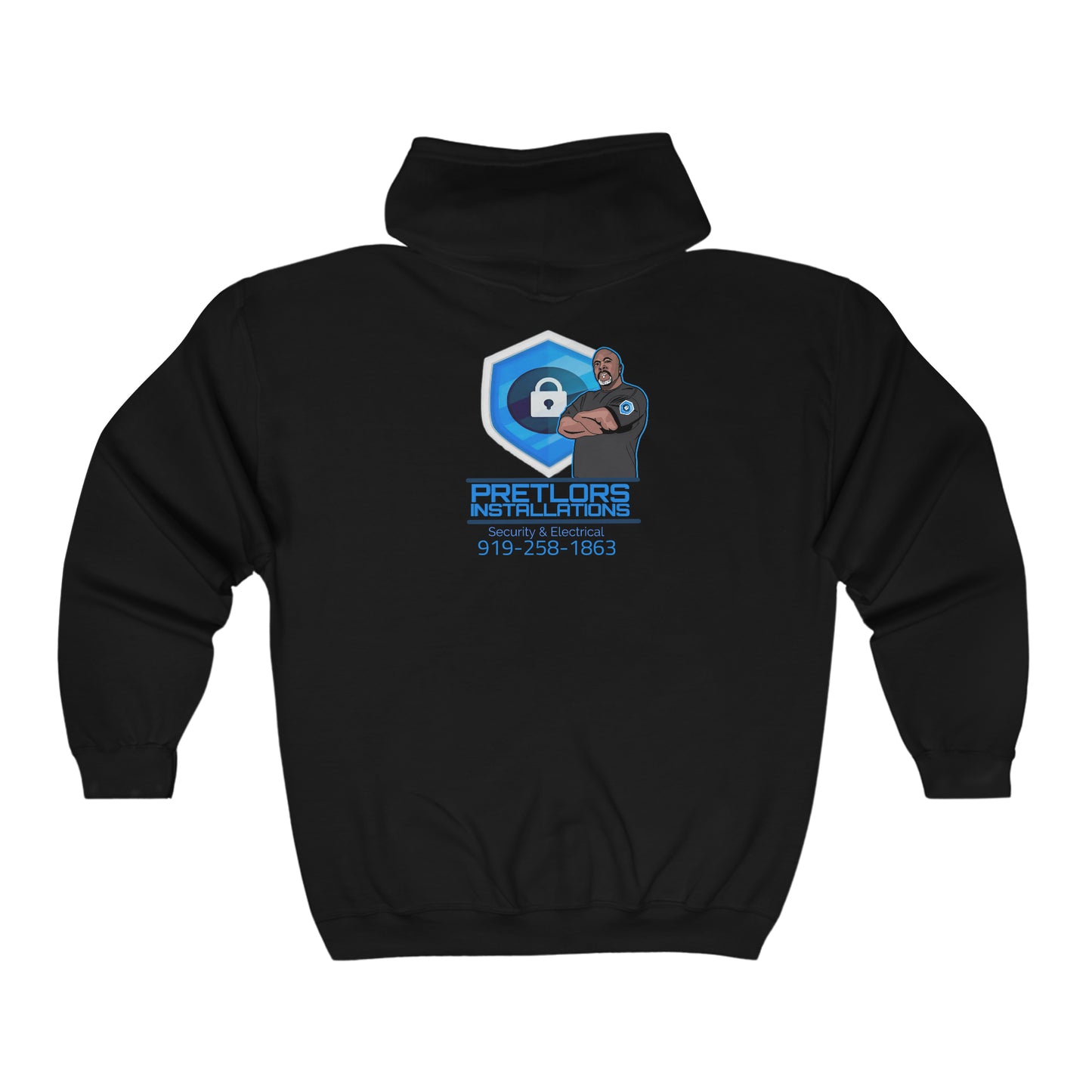Pretlor Jaylen Unisex Heavy Blend™ Full Zip Hooded Sweatshirt