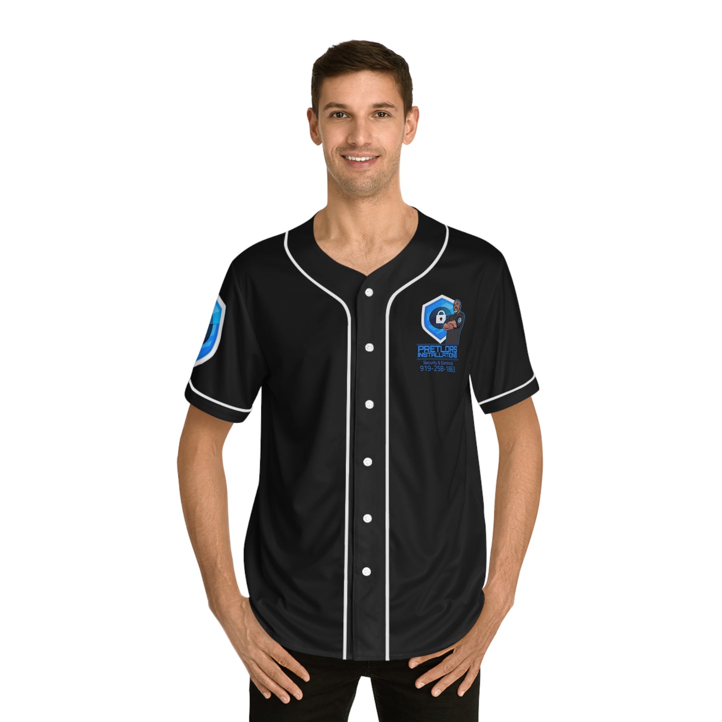 Pretlor Men's Baseball Jersey (AOP)