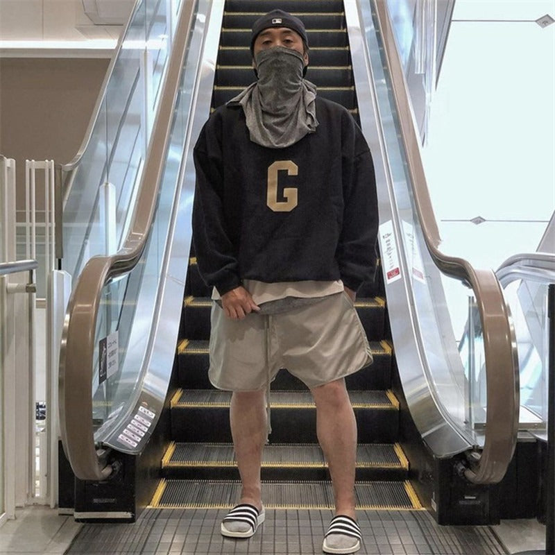 FEAR OF GOD FOG Season 7 Main Line High Street Loose Breathable Trendy Casual Pants Summer Shorts for Men