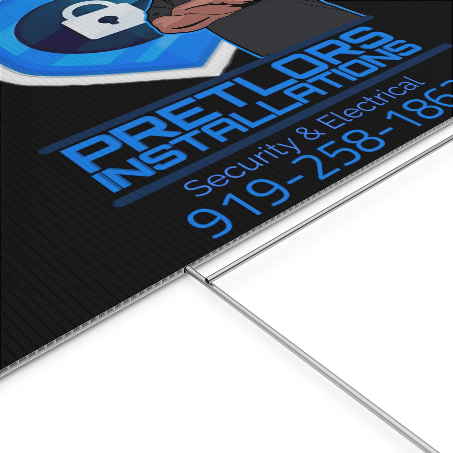 Plastic Yard Sign
