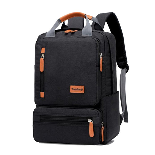 Casual Business Men Computer Backpack Light 15 inch Laptop Bag Waterproof Oxford cloth Lady Anti-theft Travel Backpack Gray