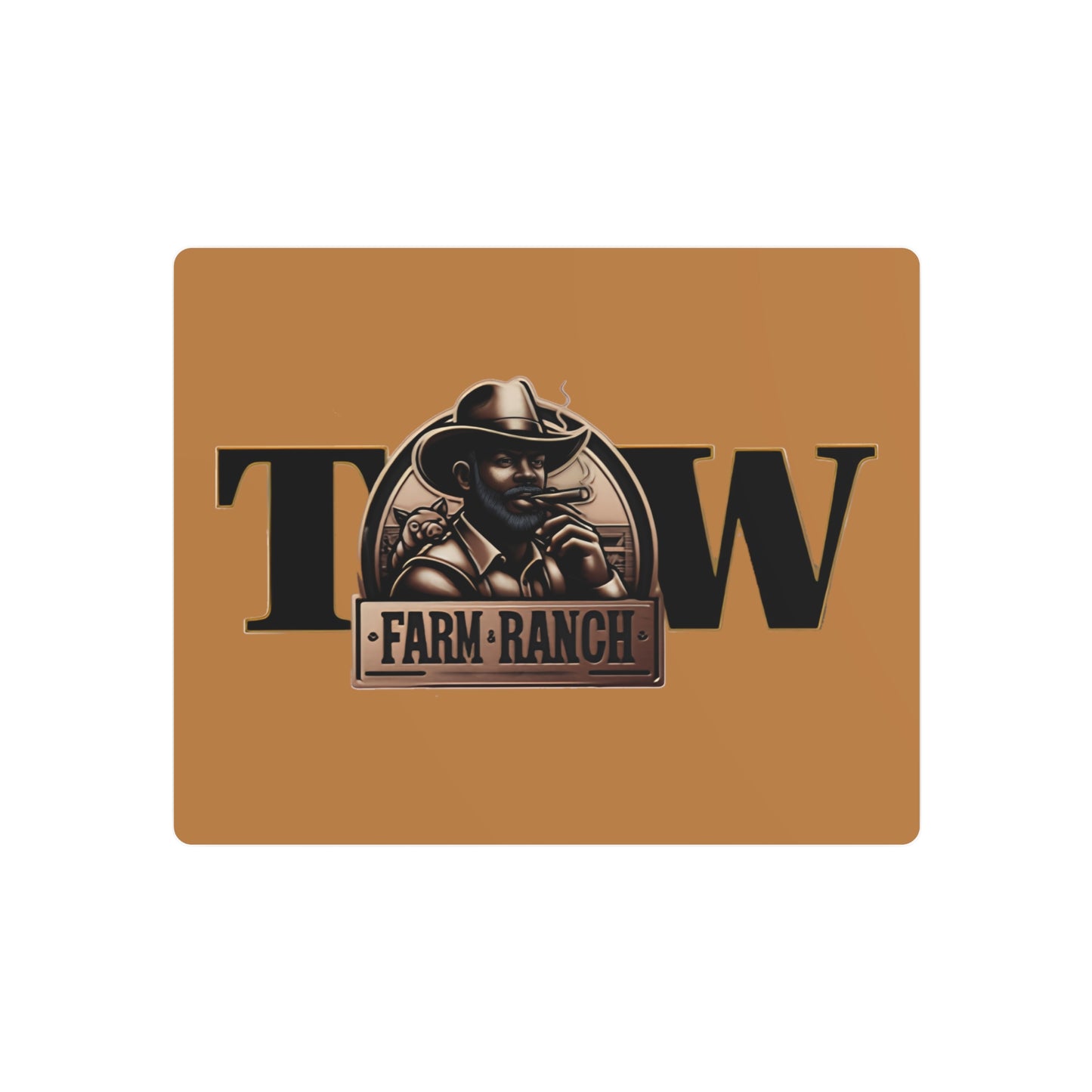 TW Farms Metal Sign