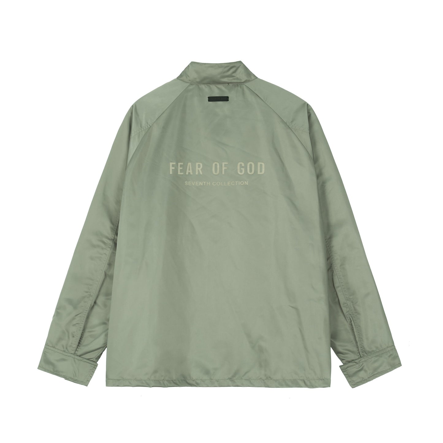 FEAR OF GOD FOG Main Line Season 7 High Street Flocking Print Men's and Women's Coach Nylon Jacket