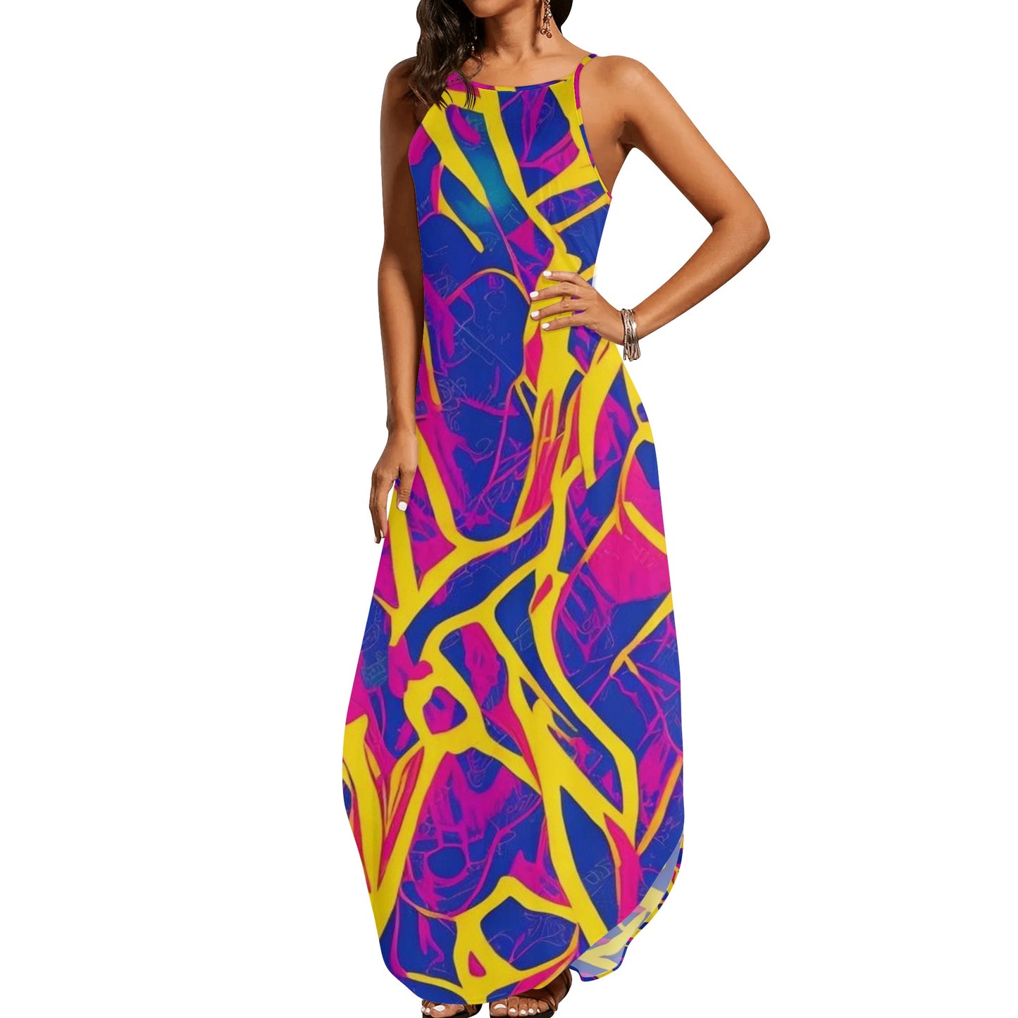 Women's Elegant Sleeveless Party Dress