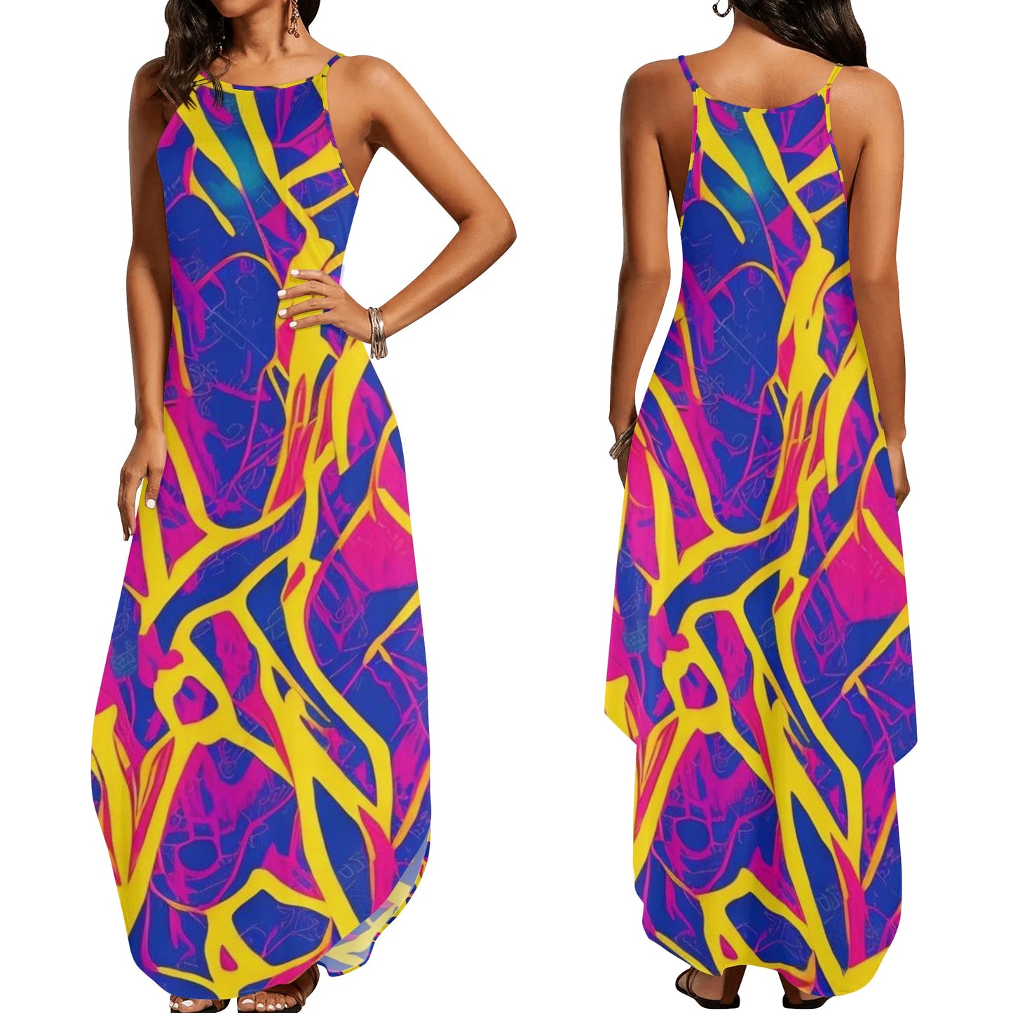 Women's Elegant Sleeveless Party Dress