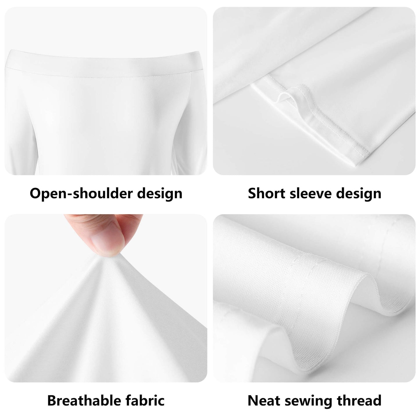 Women's Off The Shoulder Office Lady Dress