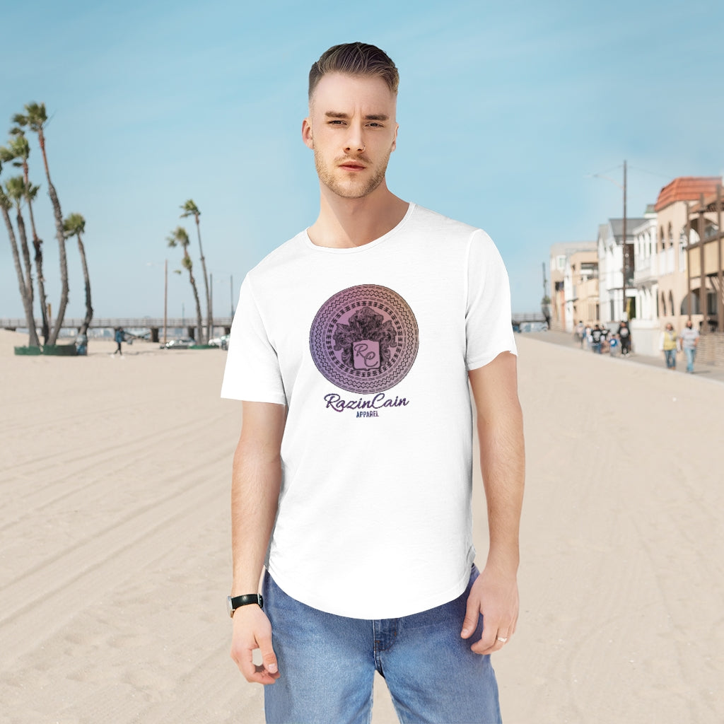 Men's Jersey Curved Hem Tee