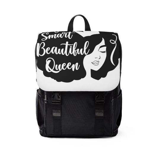 Smart Beautiful Queen Casual Shoulder Backpack