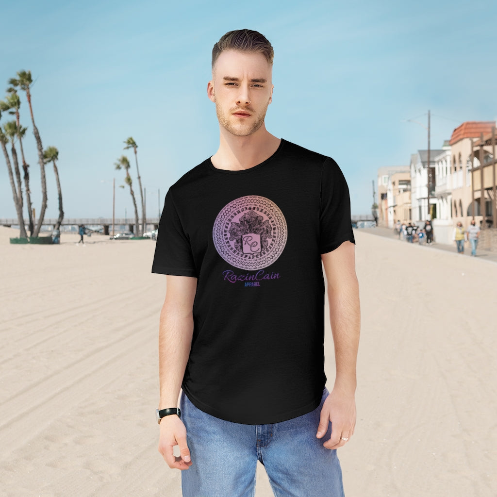 Men's Jersey Curved Hem Tee